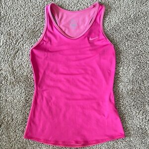 Nike Women's Pink Dri-Fit Tank Top